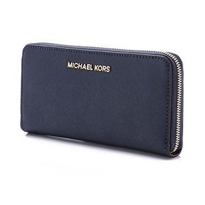 Michael Kors Jet Set Saffiano Leather Wallet